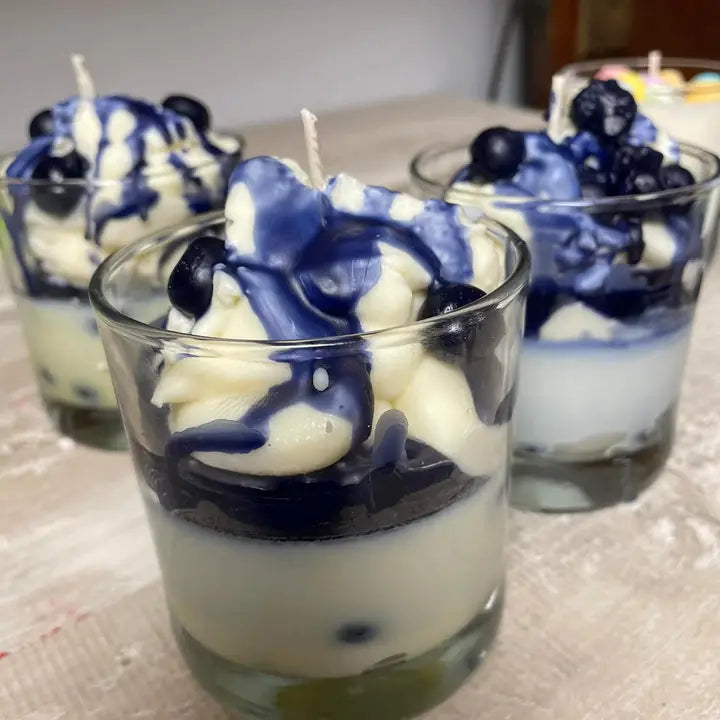 DESSERT CANDLE Blueberry Cobbler
