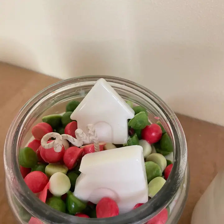 CHRISTMAS  Whoberry Pie Dessert Candle