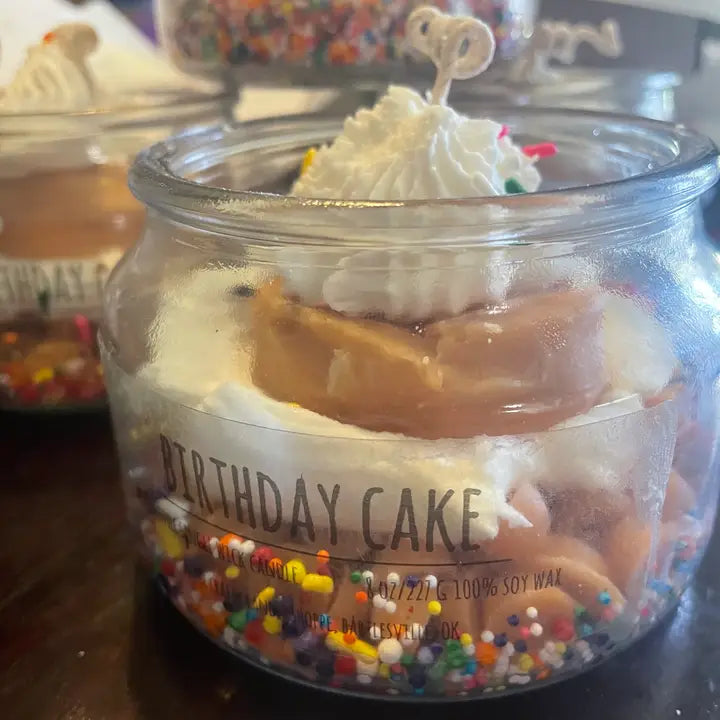 DESSERT CANDLE Birthday Cake
