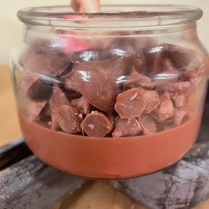CHRISTMAS  Reindeer Poop Straight Sided Candle