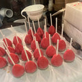 CAKE POPS - Strawberry Cheesecake