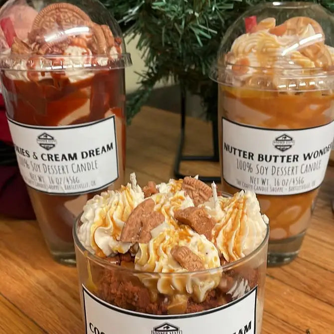 DESSERT CANDLE Cookies n Cream Dream Sundae
