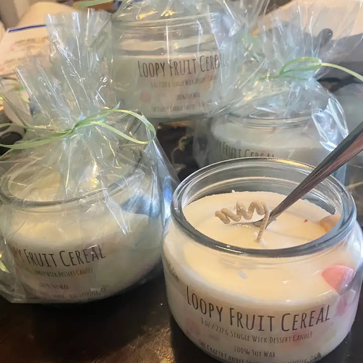 DESSERT CANDLE Loopy Fruit Cereal