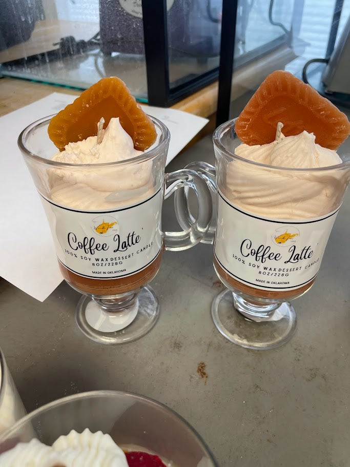 DESSERT CANDLE Coffee Latte- REG  