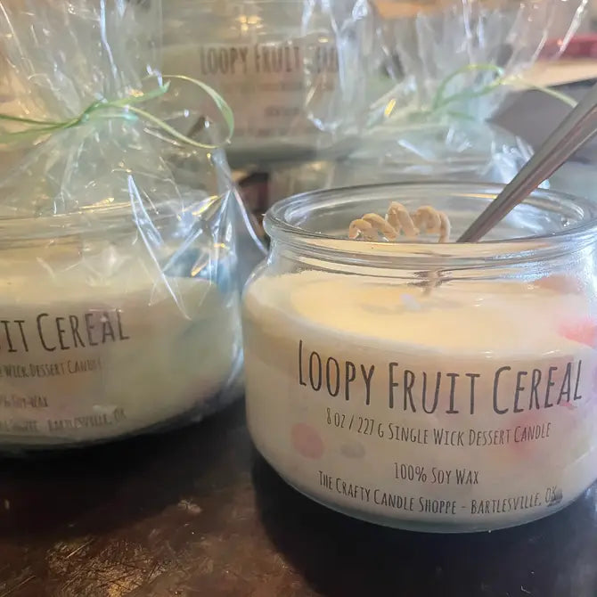 DESSERT CANDLE Loopy Fruit Cereal