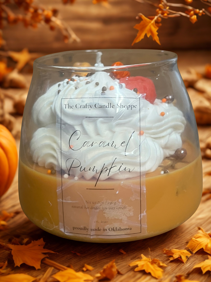 DESSERT CANDLE Pumpkin Caramel Crunch