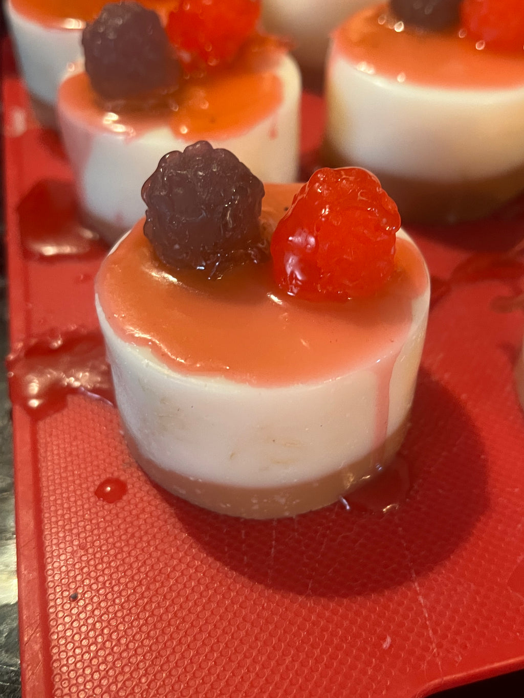 Very Berry Cheesecake Guest Soap