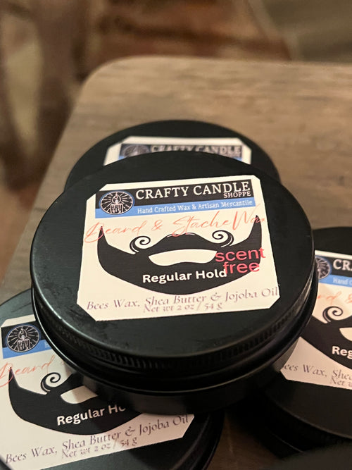 Beard & Stache Wax 2 oz tin