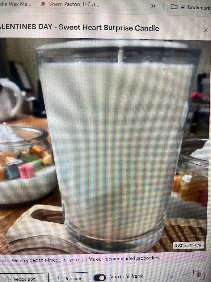VALENTINES DAY - Sweet Heart Surprise Candle
