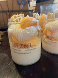 DESSERT CANDLE Peach Cobbler 8 0z
