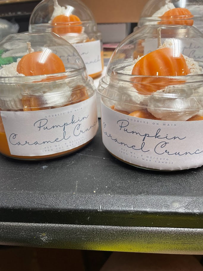 DESSERT CANDLE Pumpkin Caramel Crunch