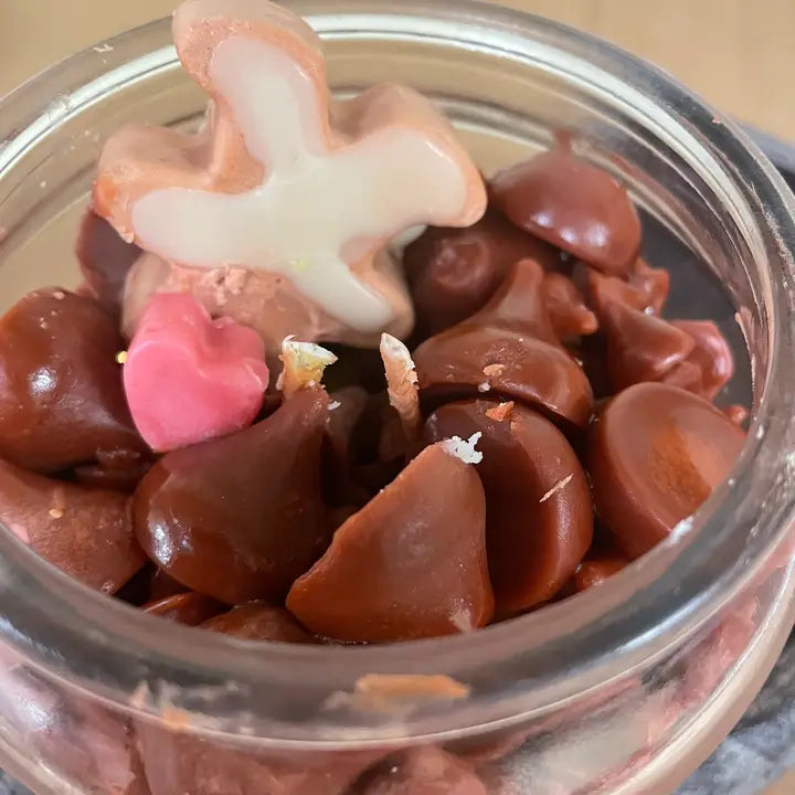 CHRISTMAS  Reindeer Poop Straight Sided Candle