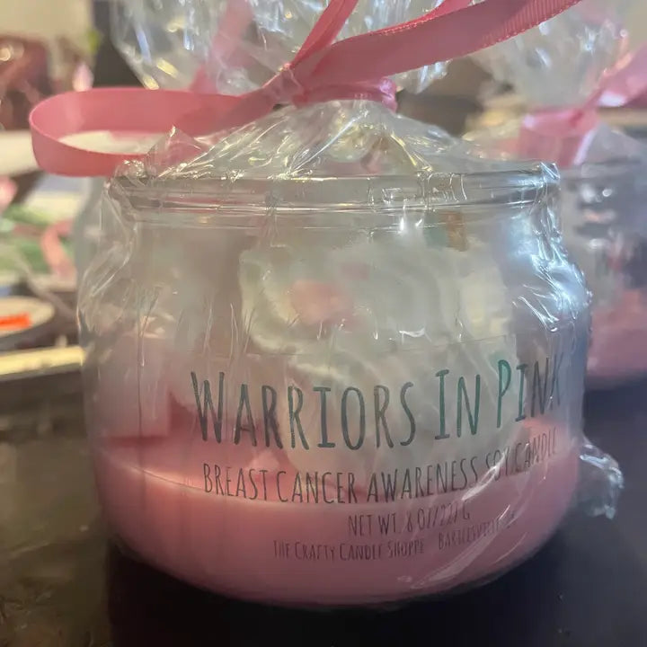 DESSERT CANDLE  Breast Cancer Awareness