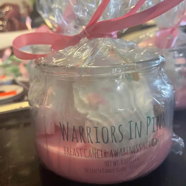 DESSERT CANDLE  Breast Cancer Awareness