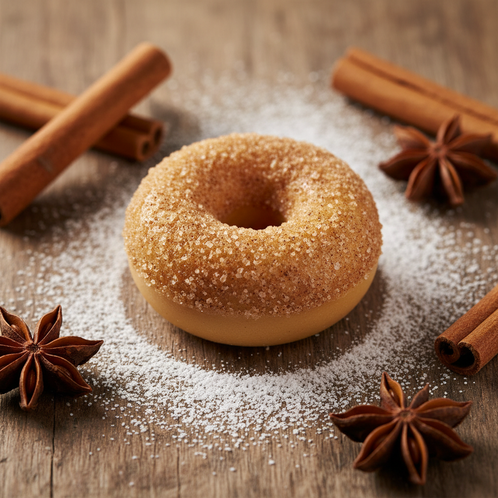 LG CLAMSHELL Cinnamon Sugar Donuts 6 oz
