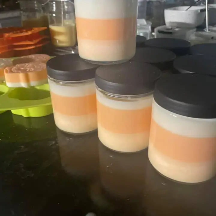 HALLOWEEN Candy Corn Candles
