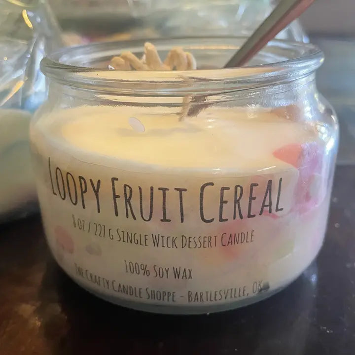 DESSERT CANDLE Loopy Fruit Cereal